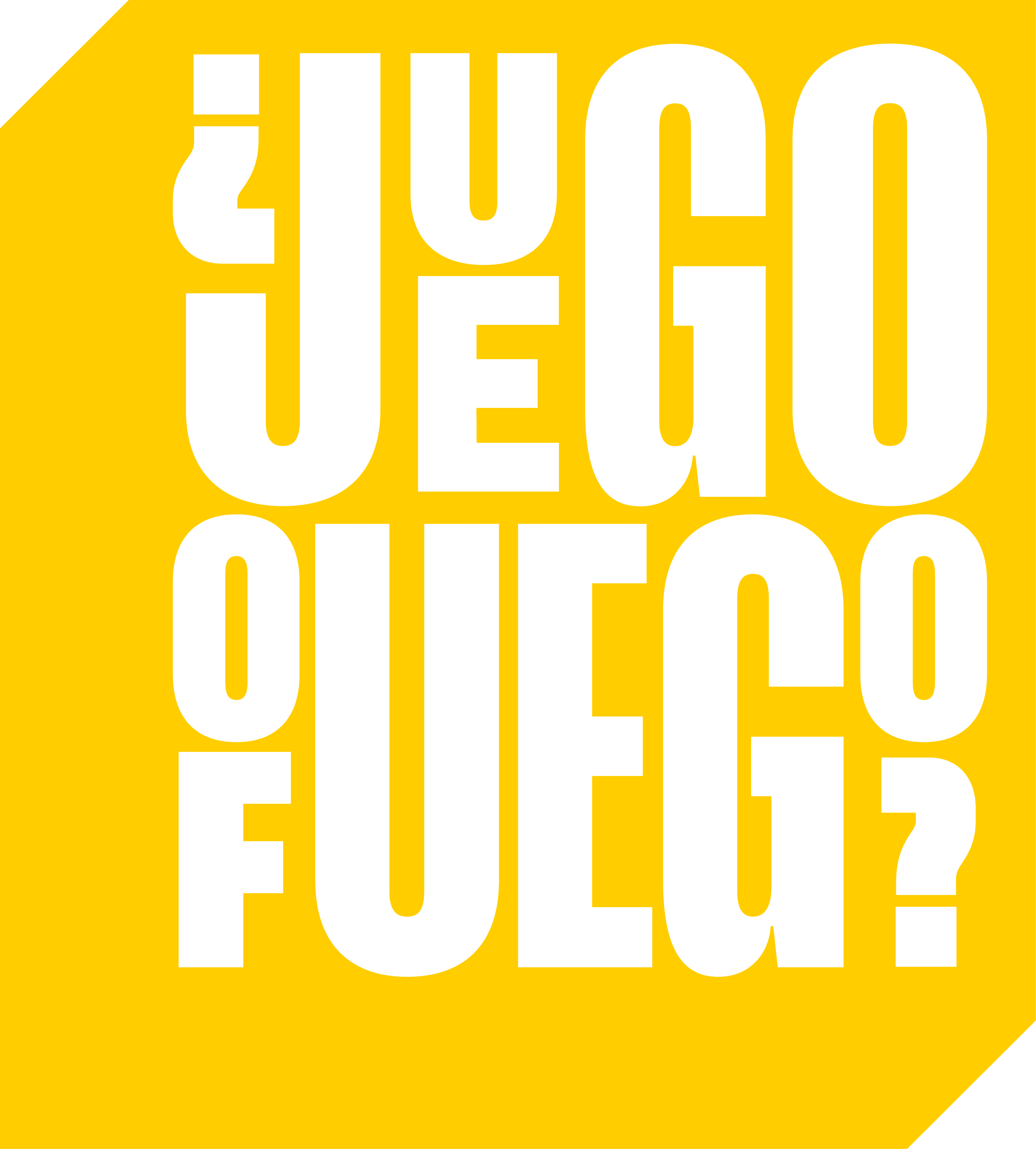 ¿Juego o Fuego? — reverso yellow